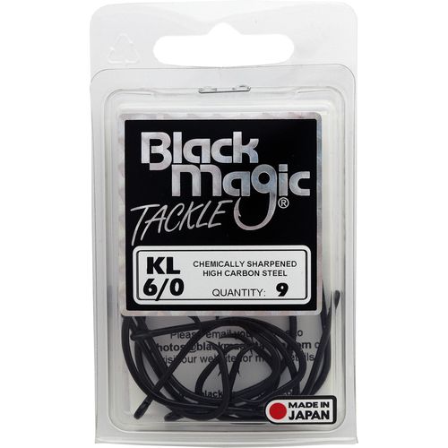 Black Magic Kl Hook Small Pack [sz:6/0 - 4pcs]