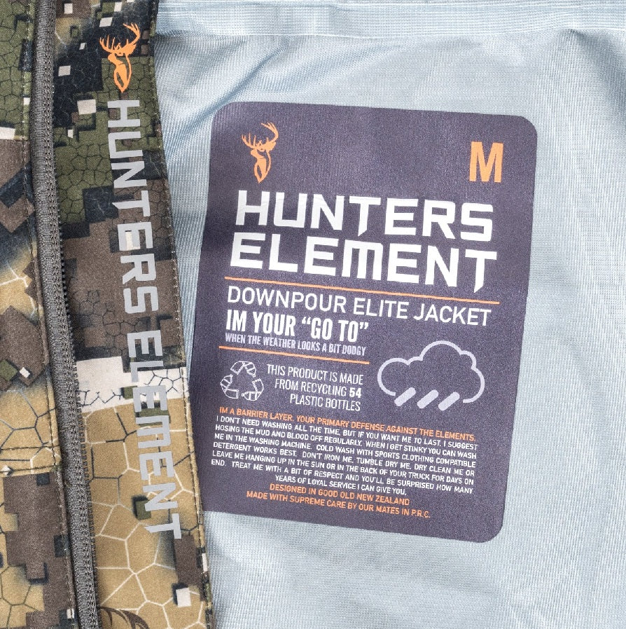Hunters Element Downpour Elite Jacket [sz:medium Cl:forest Green]