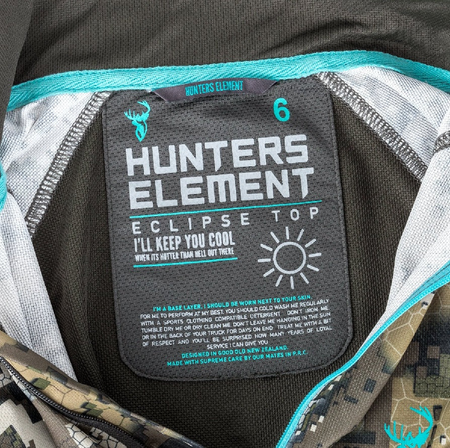 Hunters Element Women's Eclipse Top [sz:10 Cl:desolve Veil]