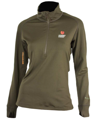 Stoney Creek Women's Sc Active 1/4 Zip Top [sz:10 Cl:bayleaf]
