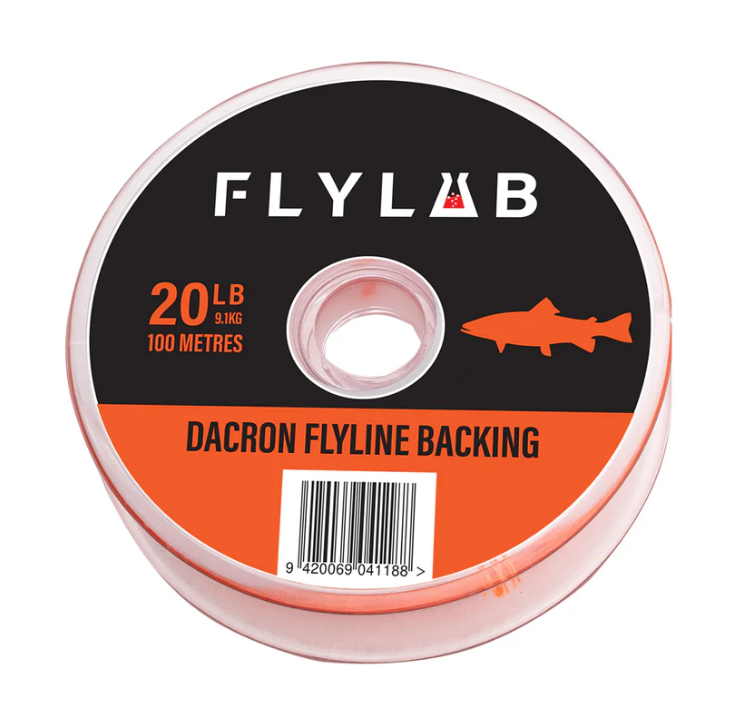 Flylab Dacron Backing [sz:100m 20lb Cl:orange]