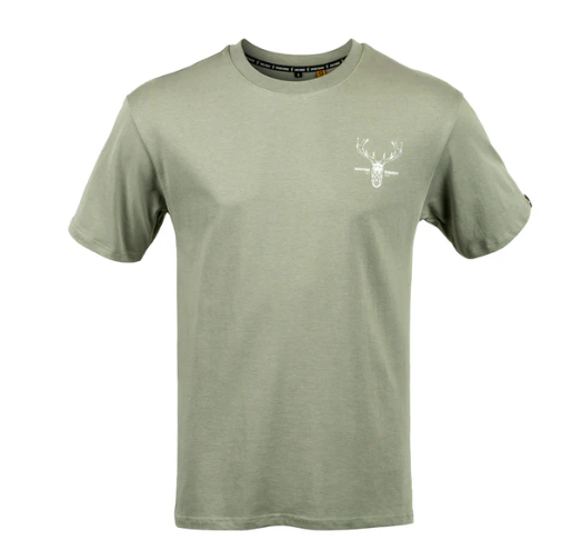 Hunters Element Alpha Stag Tee [sz:2xl Cl:sage]