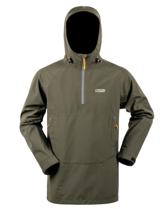 Hunters Element Storm Jacket Half Zip [sz:s Cl:forest Green]