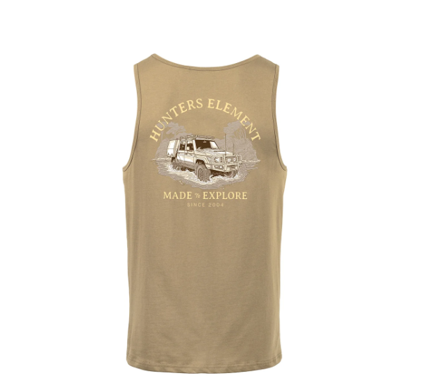 Hunters Element River Cruiser Singlet [sz:s Cl:tussock]