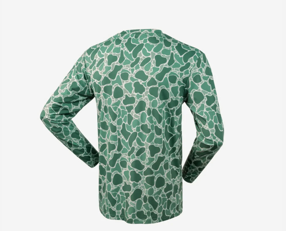 Desolve Solardry Crew Fishing Shirt [sz:m Cl:dcp Spruce]