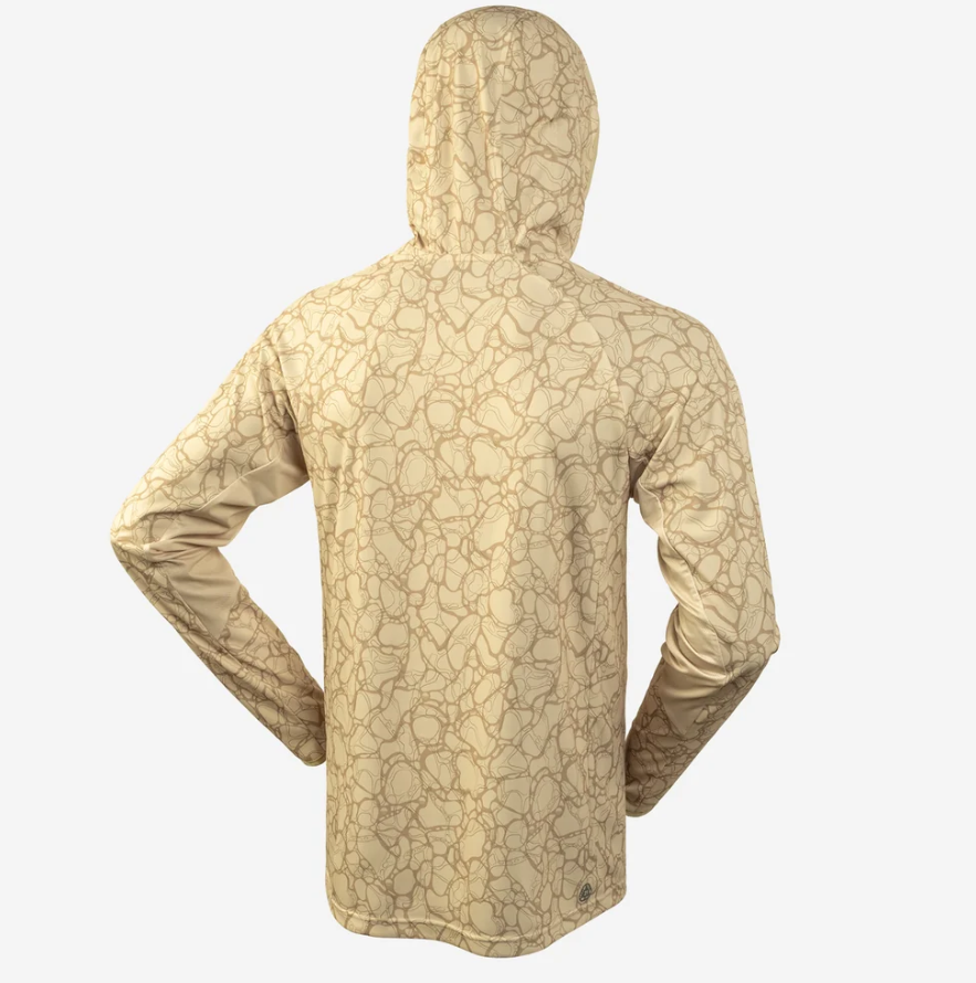 Desolve Helios Pro Hooded Fishing Shirt [sz:m Cl:spectral Sand]