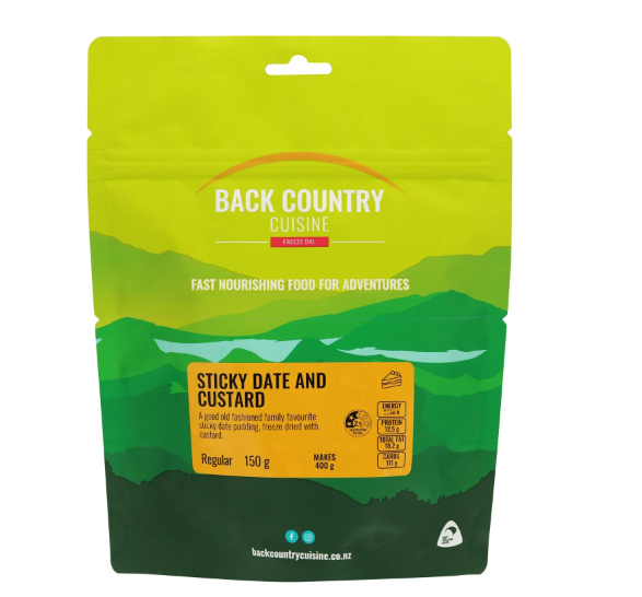 Back Country Cuisine Sticky Date Pudding With Custard [sz:regular]