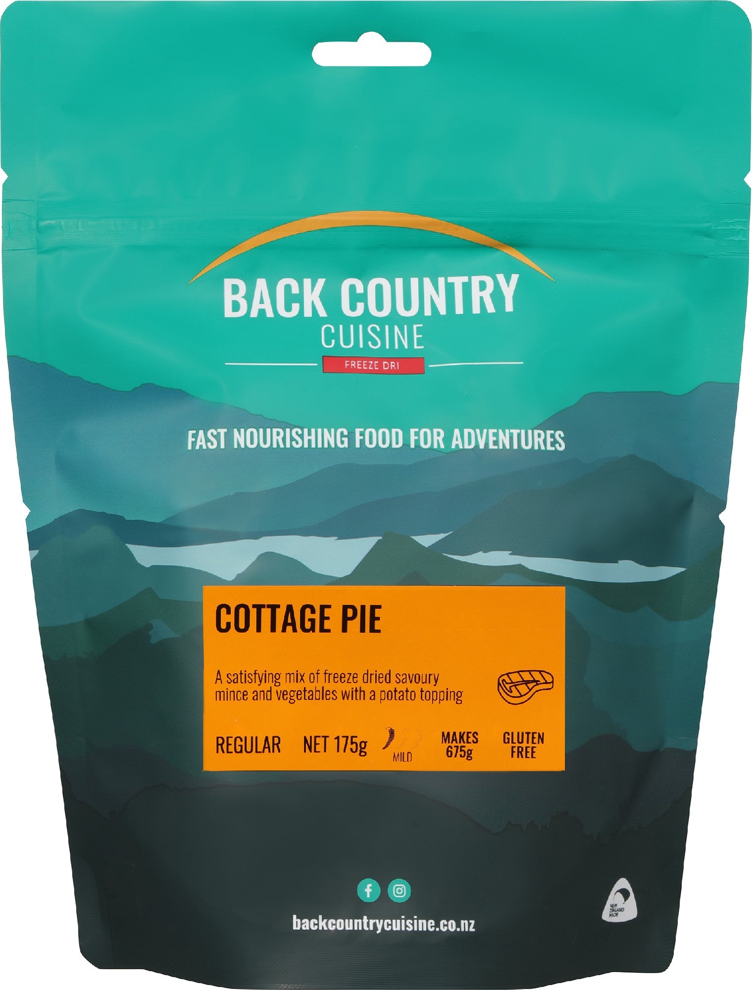BACK COUNTRY CUISINE Cottage Pie - Regular