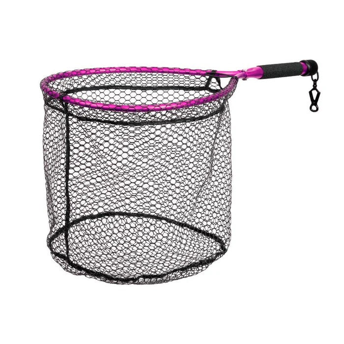 Mclean Angling Short Handle Weigh Net [Sz:M Cl:PINK]