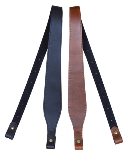 Colonial Leather Tapered Suede Backed Foam Padded 60mm Sling [cl:brown]