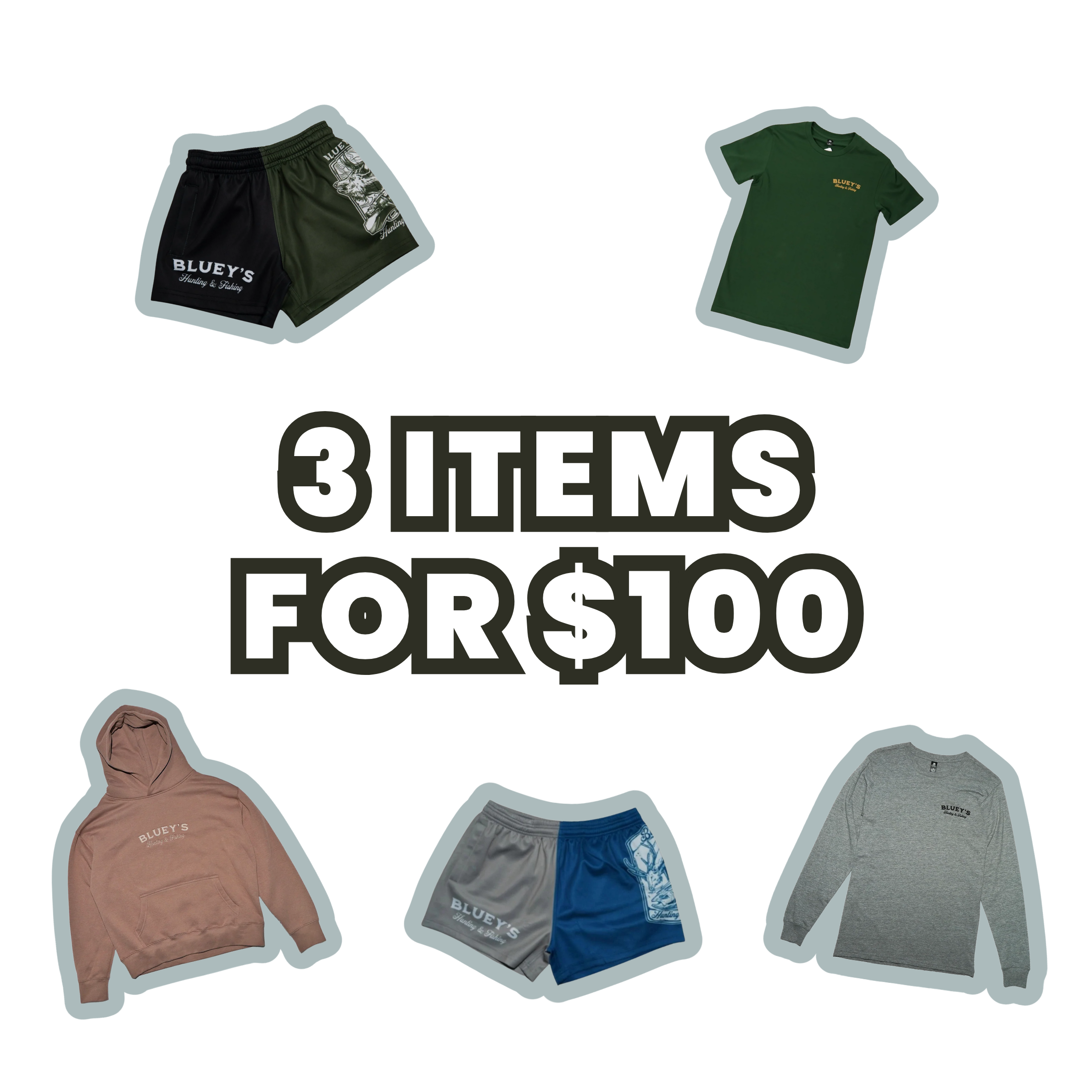 Bluey's Hunting & Fishing Bundle
