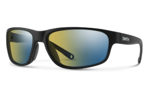 Smith Redding 2 Matte Black With Chromapop Glass Polarchromic Yellow Blue Mirror Lens
