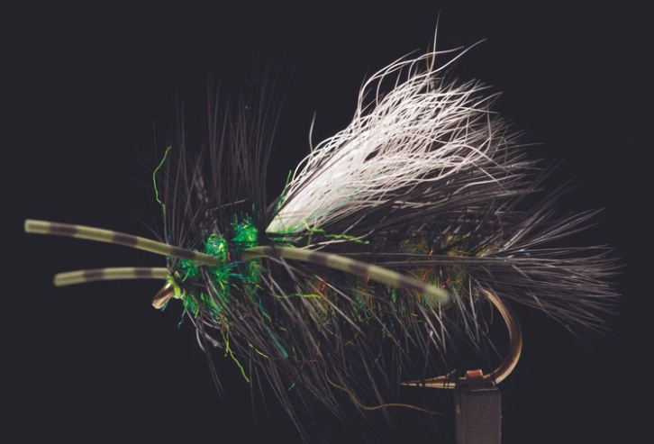Manic Tackle X Stimulator Black Fishing Fly